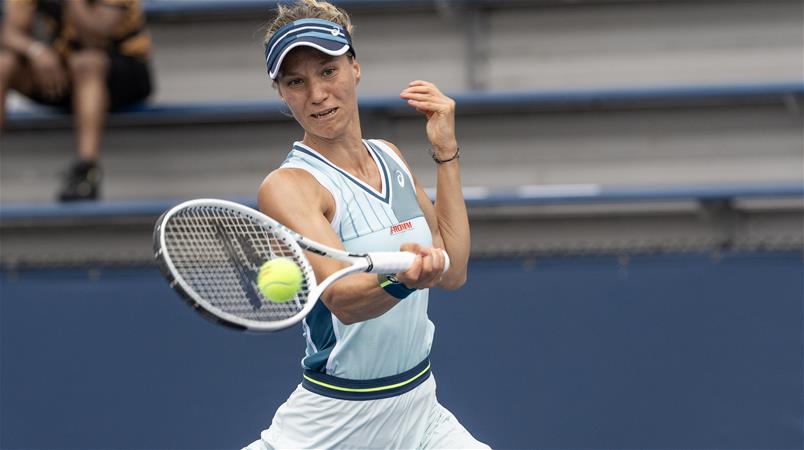 Viktorija Golubic a bien négocié son 1-16 de finale en Chine.