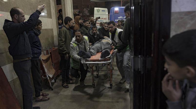 L'hôpital Nasser de Khan Younès dans la bande de Gaza est "complètement hors service".