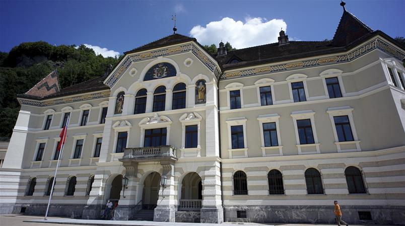 La sede del Governo a Vaduz