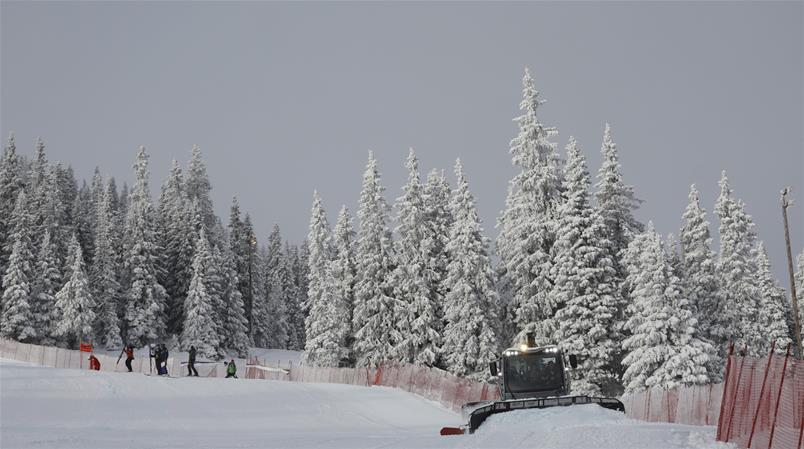 Schnee in Kvitfjell