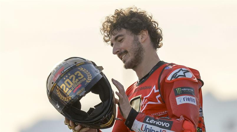 L'histoire d'amour entre Ducati et Bagnaia continue.