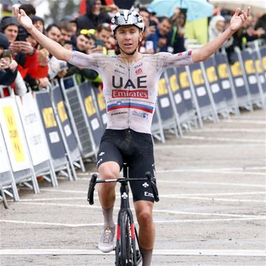 Tadej Pogacar a récidivé lors du Tour de Catalogne.