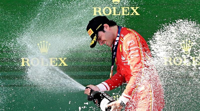 Sainz peut savourer un 3e succès en F1.