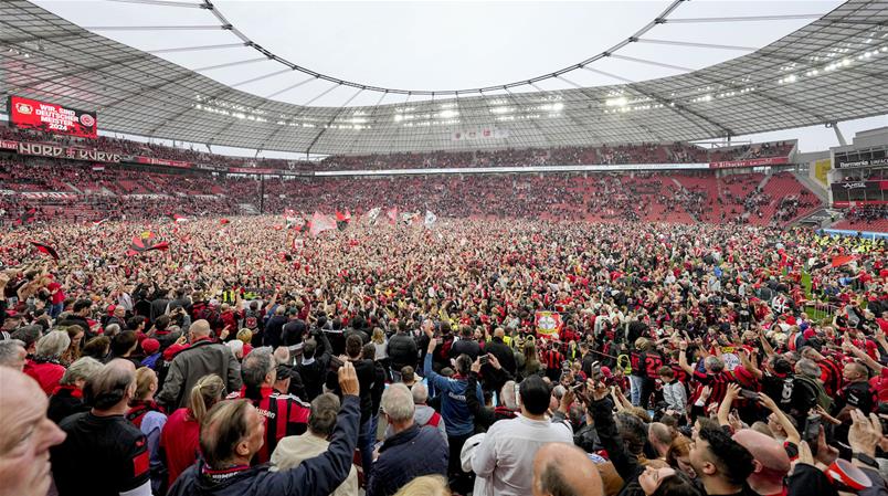 Festa grande a Leverkusen