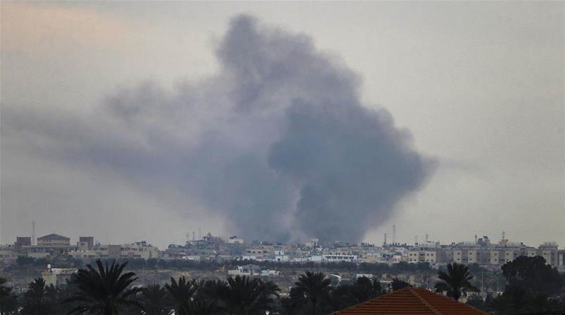 Israël a bombardé jeudi plusieurs secteurs de la bande de Gaza.