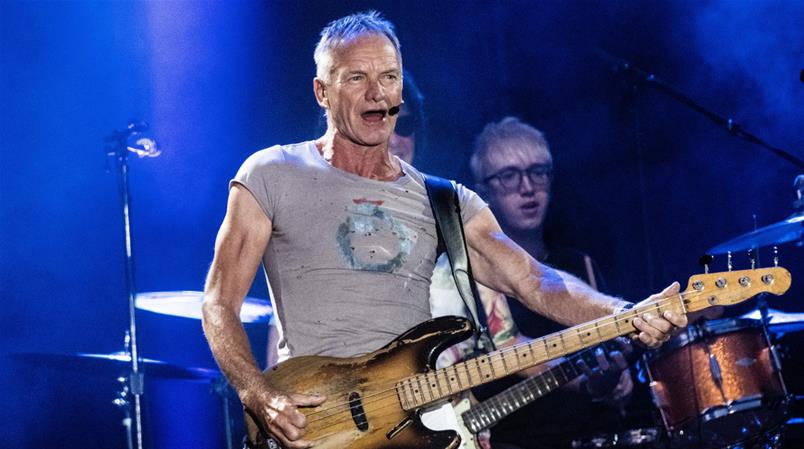 Sting ist einer der Headliner des Montreux Jazz Festival 2024.