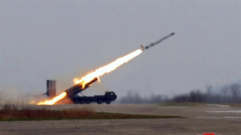 La Corée du Nord a procédé à l'essai d'une ogive de "très grande taille" samedi.