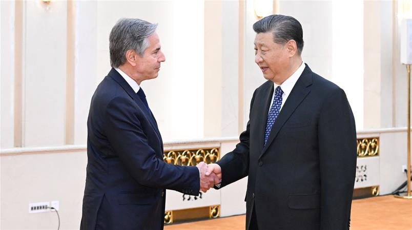 L'incontro a Pechino tra Blinken e Xi Jinping