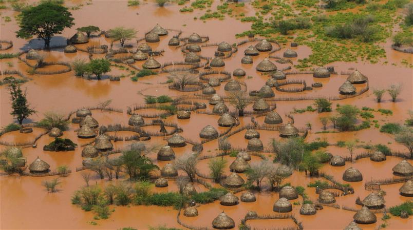 In Kenia kommt es immer wieder zu Überschwemmungen nach Regenfällen.