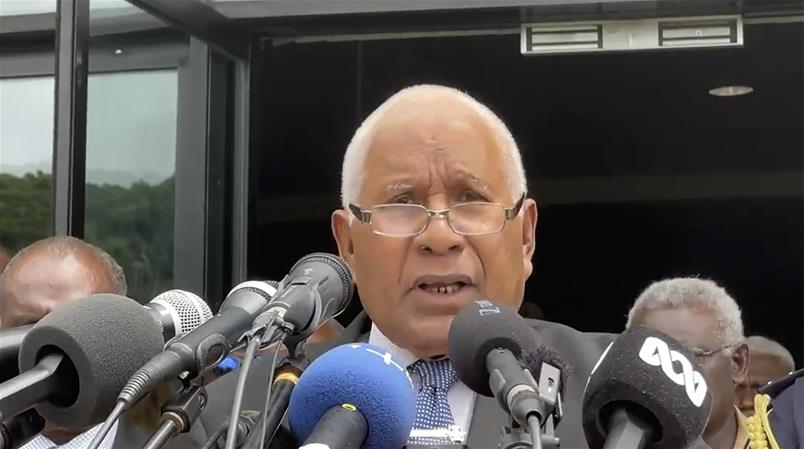 Jeremiah Manele a été élu jeudi Premier ministre des îles Salomon, a indiqué le gouverneur.