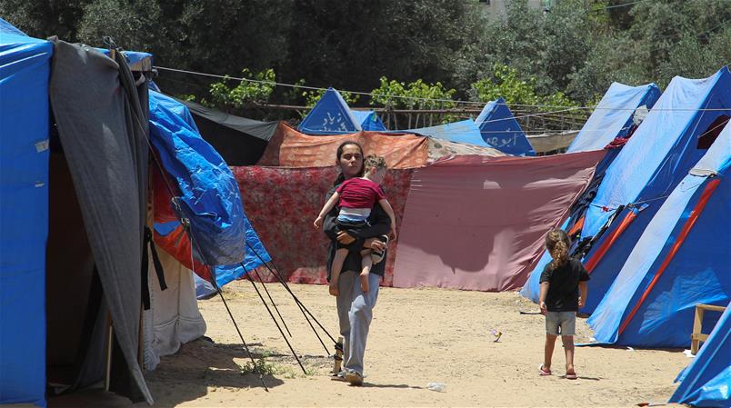 Die evakuierten Zivilpersonen sollen in Zeltstädten nahe Rafah unterkommen.