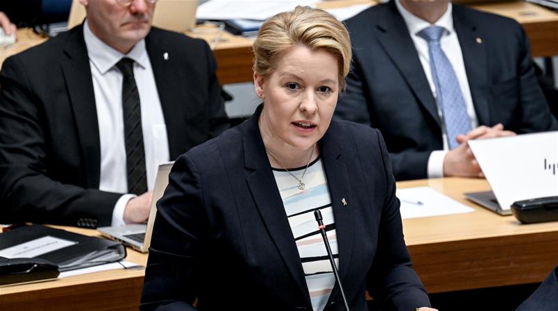 Wurde Opfer eines Angriffs: Die Berliner SPD-Politikerin Franziska Giffey.