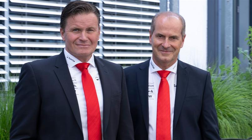 Urs Lehmann (links) wurde bestätigt, Peter Barandun neu ins Präsidium von Swiss-Ski gewählt.
