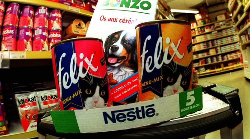 Haustiernahrung gehört zu den beiden grossen Wachstumsfelder von Nestlé.