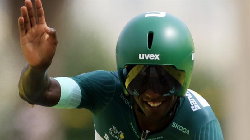 Biniam Girmay a écrit une page d'histoire en remportant le maillot vert du Tour de France.