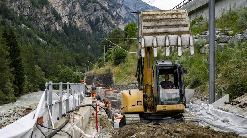 Le Valais chiffre les dégâts des intempéries dans le canton à 125 millions.