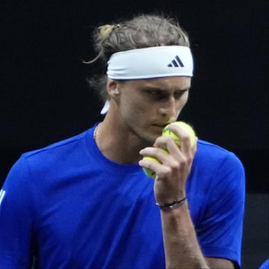 Alexander Zverev und Carlos Alcaraz.