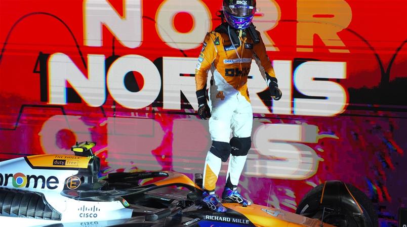 Lando Norris a fêté sa 3e victoire en F1.