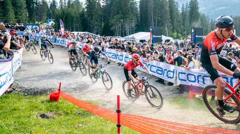 Bilder vom Mountainbike-Weltcup 2023 in Lenzerheide.