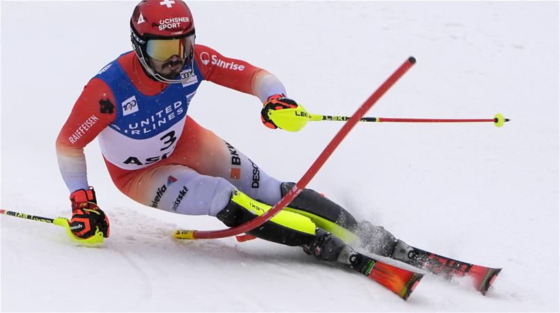 Loïc Meillard a confirmé sa présence au départ du slalom de Levi.