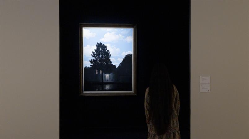 Un tableau de René Magritte a été vendu à 121 millions de dollars lors d'enchères à New York.