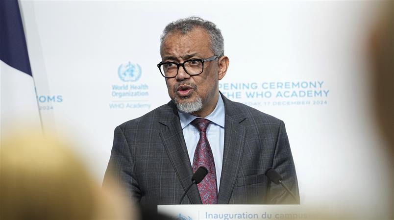 Le chef de l'Organisation mondiale de la santé (OMS), Tedros Adhanom Ghebreyesus.