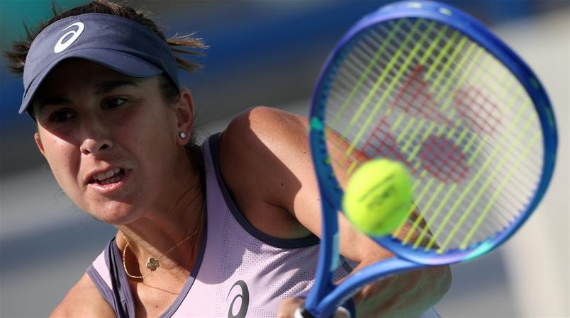 Belinda Bencic est en forme à Abu Dhabi.