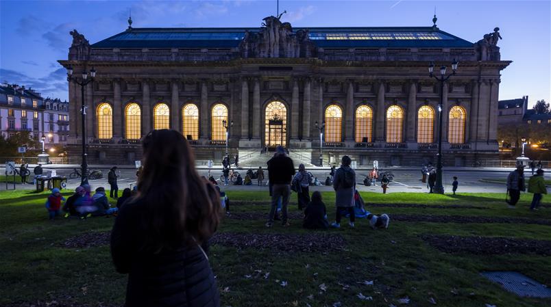 Le Musée d'art et d'histoire de Genève.