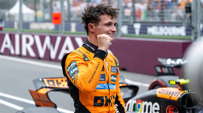 Lando Norris partira tout devant lors du 1er Grand-Prix de la saison.