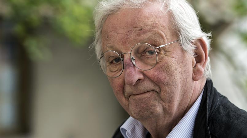 Peter Bichsel an den Solothurner Literaturtagen im Jahr 2015.