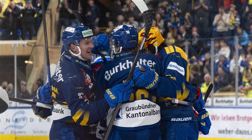 Jubel beim HC Davos