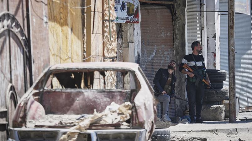 Israël est intervenu mercredi dans les violences confessionnelles en Syrie.