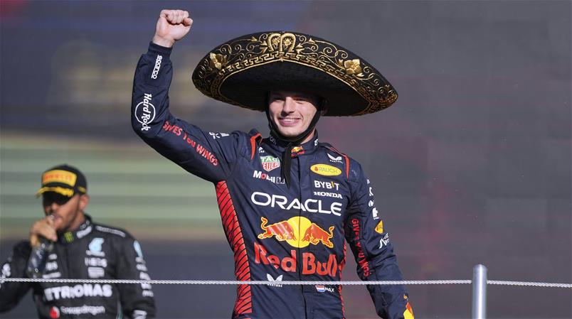 Max Verstappen beim GP Mexiko