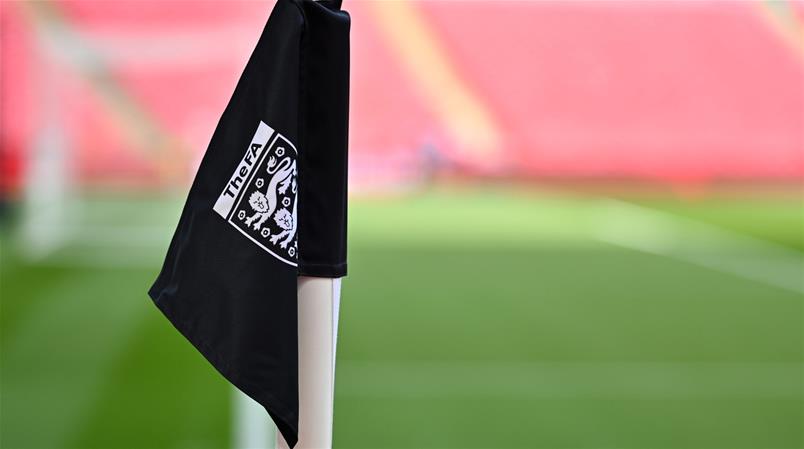 Cornerfahne im Wembley-Stadion
