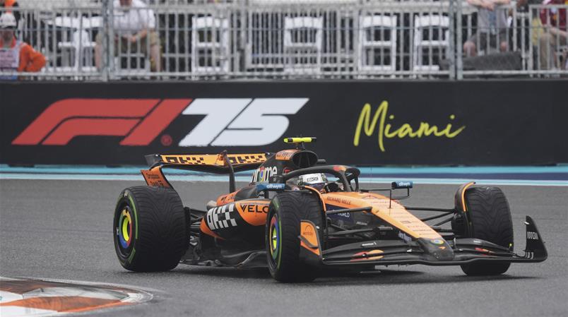 Lando Norris a remporté le sprint sur le circuit de Miami.