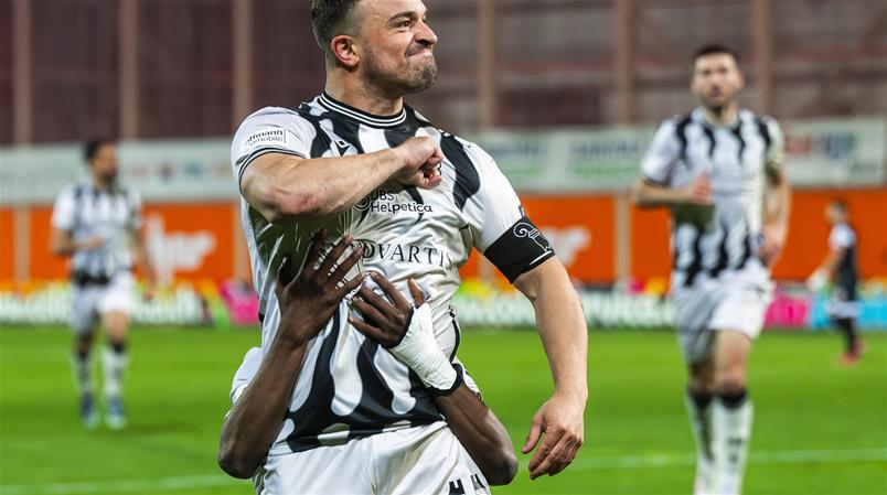 Xherdan Shaqiri a porté le FC Bâle vers le titre.