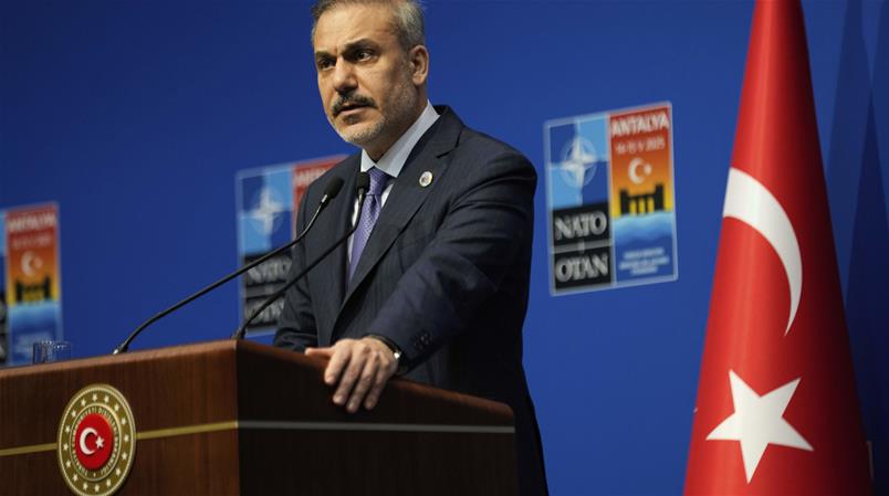 Il ministro degli esteri turco Hakan Fidan in un'immagine d'archivio