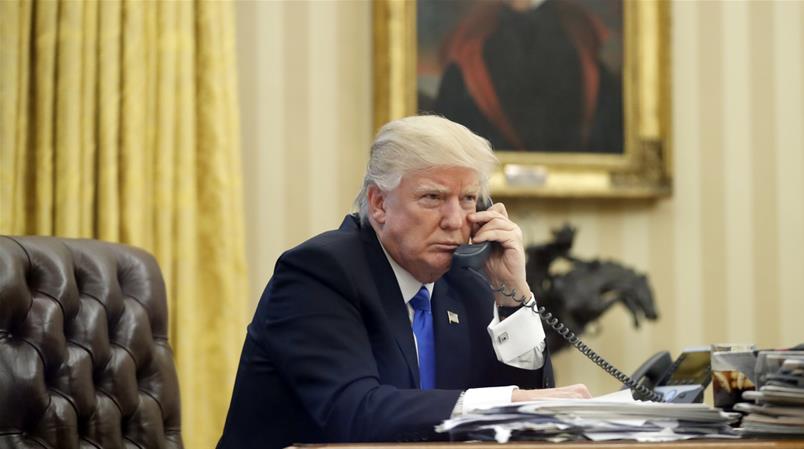 US-Präsident Trump hat zum dritten Mal seit Amtsantritt mit Putin telefoniert.