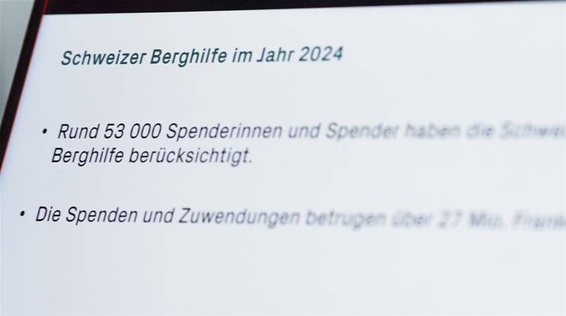 Die Schweizer Berghilfe unterstützte 2024 so viele Projekte wie nie zuvor.