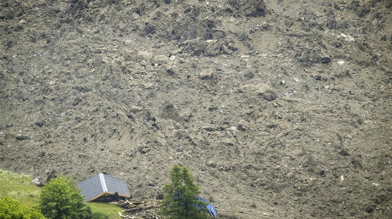 Le village de Blatten a été en grande partie détruit par l'effondrement du glacier de Birch.