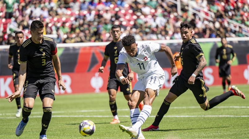 Dan Ndoye a inscrit le 3e but suisse.