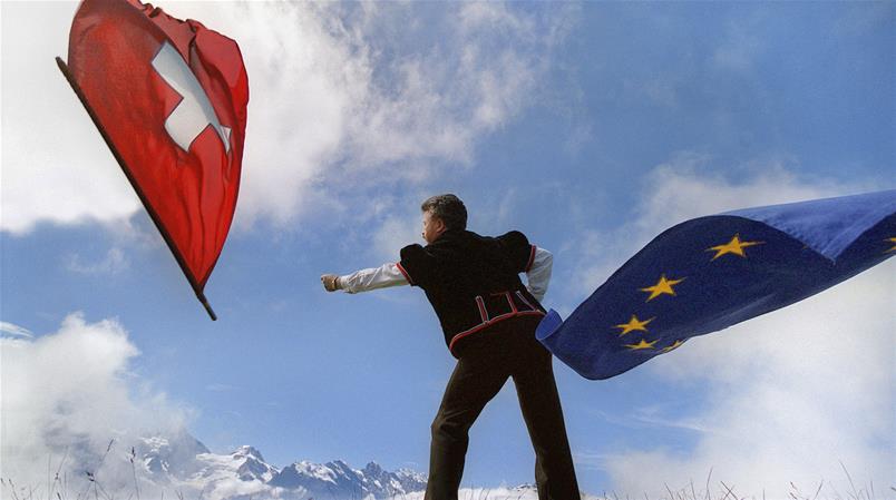 Die Schweizer Bevölkerung identifiziert sich mehrheitlich mit dem Nationalstaat – nicht mit Europa.