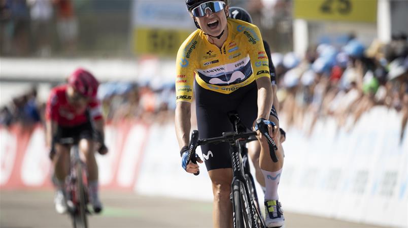 Marlen Reusser conserve son maillot jaune.