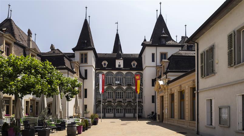 L'hôtel de ville de Sierre.